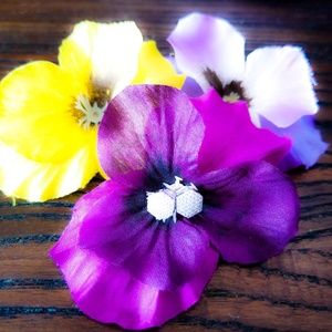 Sliver Hexagon earrings